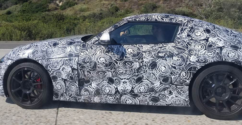 Illustration for article titled Some Lucky Bastard Is Already Driving The New Supra To The Best Roads